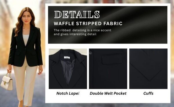 classic green blazer