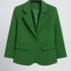 classic green blazer
