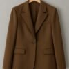 classic brown blazer
