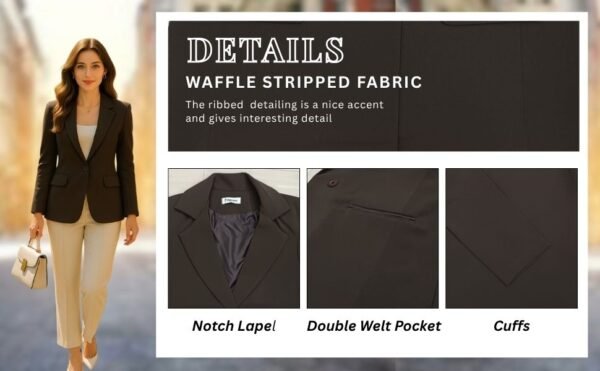 classic brown blazer