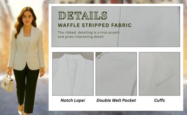 verde mint green blazer