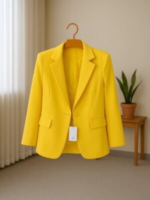 verde mint green blazer