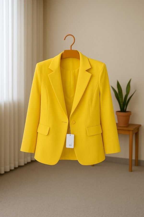 verde mint green blazer