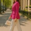 valencia hot pink blazer