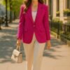 valencia hot pink blazer