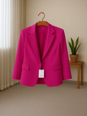 valencia hot pink blazer