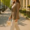aurelia beige blazer